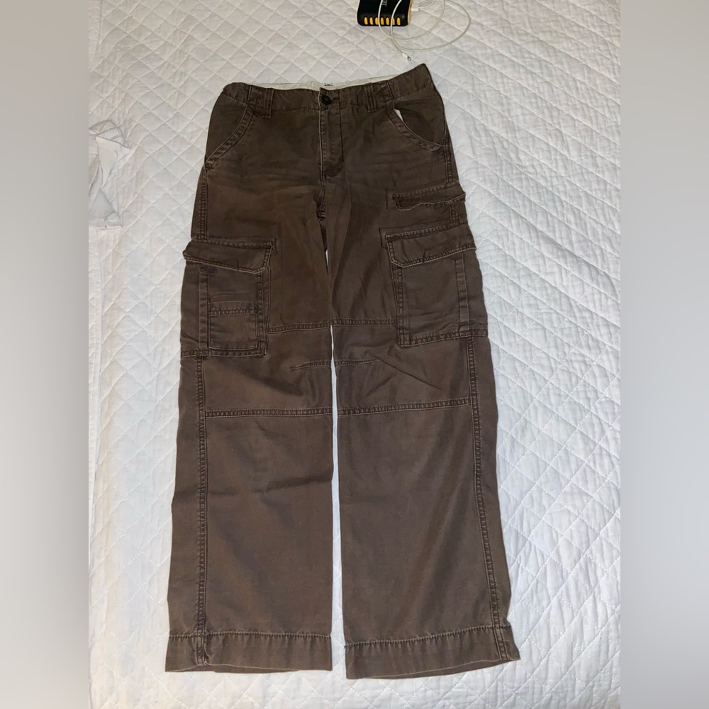Brown cargo pants